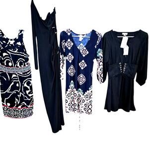 Women's Small 4 6 Dresses Wholesale Resell Bulk Lot of 4 S Dress